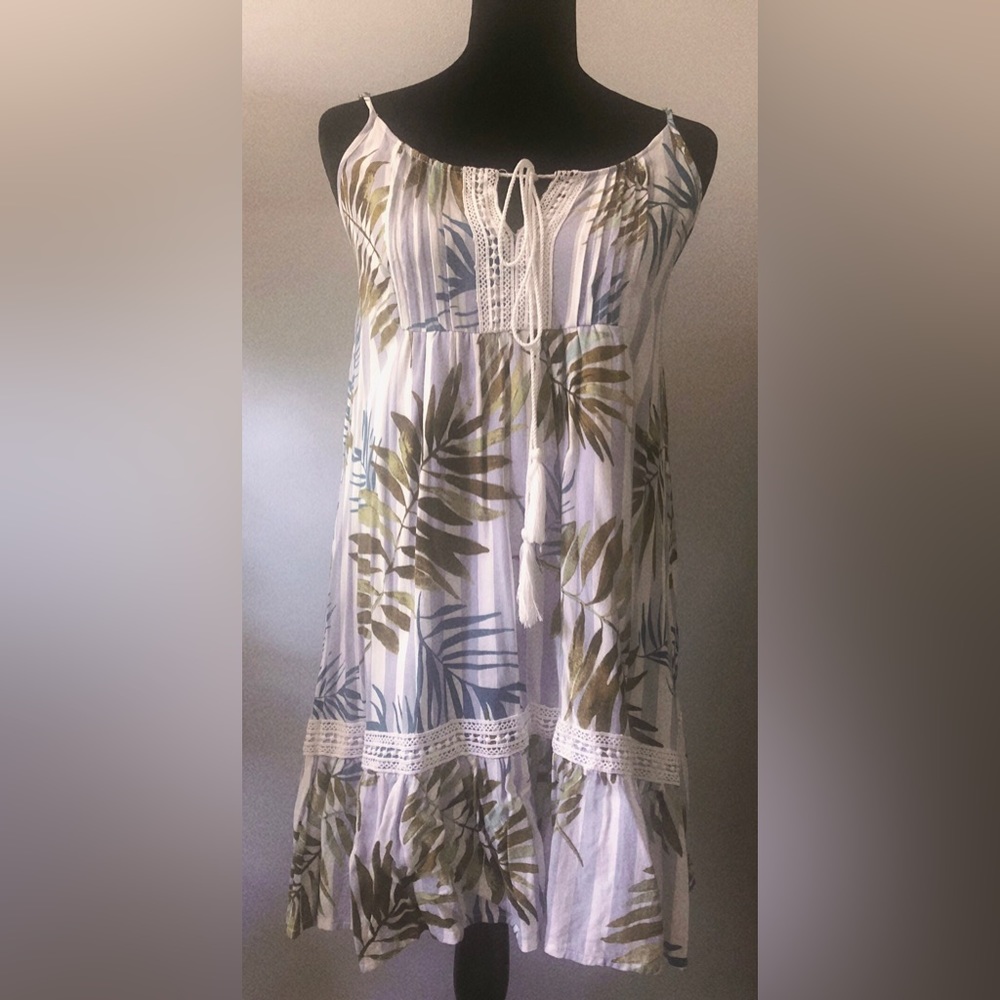 White Birch Palm Dress